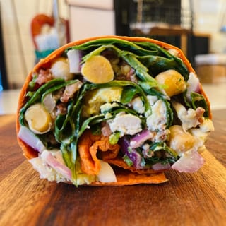 Spinach and Feta Wrap