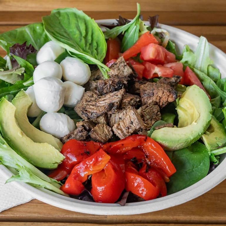 Fresh Dinner Salads and Wraps